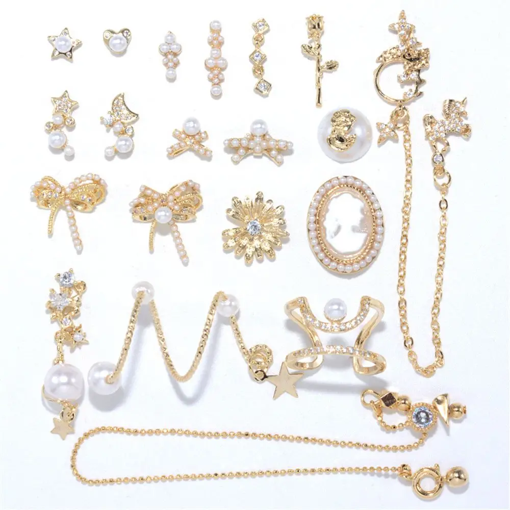 

Подвеска для ногтей из металлического сплава, 1 шт.