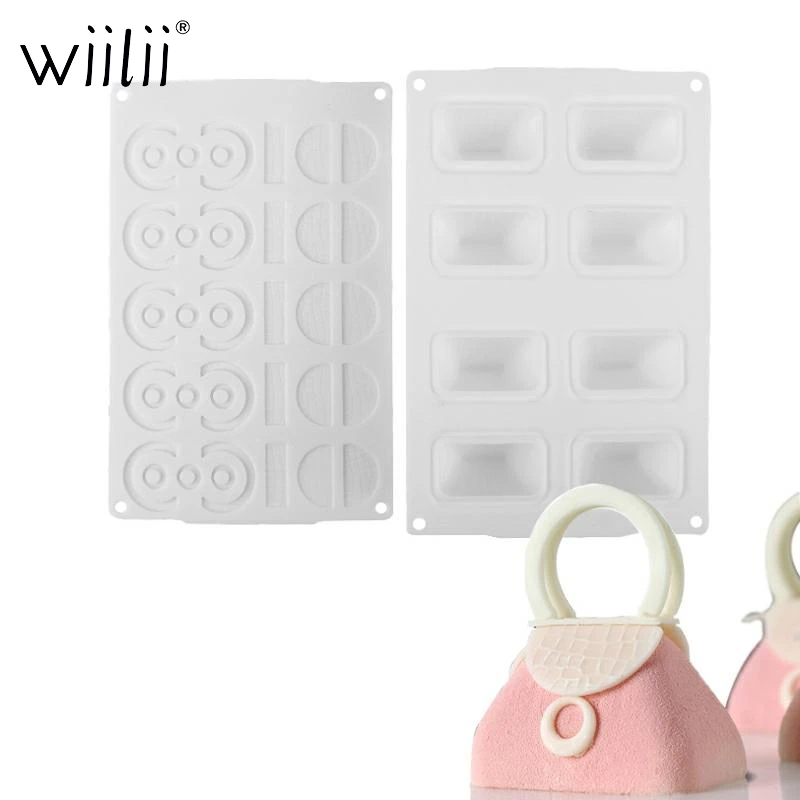 Женская сумка силиконовая шоколадная форма для выпечки десерта пудинга DIY