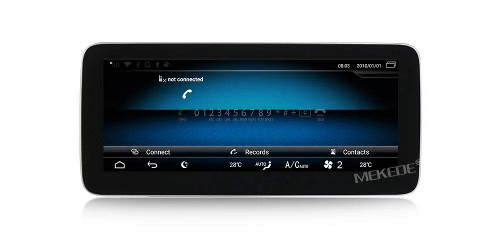 MEKEDE 2DIN Android 9,0 8 ядерный 4G+ 64G 4G LTE Автомобильный gps навигационный мультимедийный плеер для Mercedes Benz GLC C Class W205