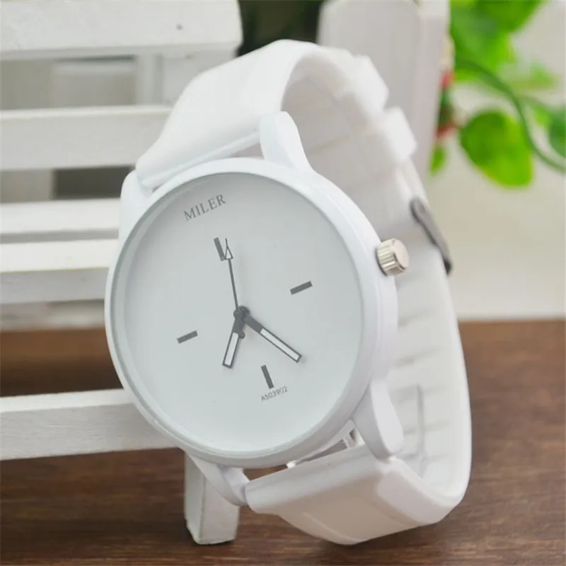 Повседневные Простые белые роскошные 2019 женские часы модные Женские кварцевые