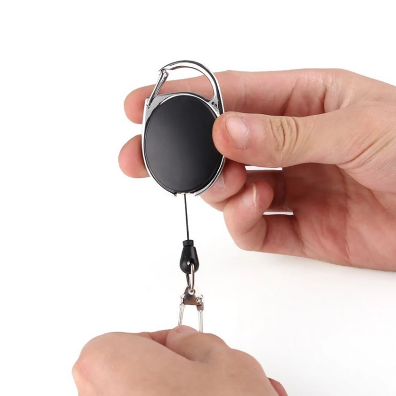 Модный брелок для кемпинга проволочный ключей в виде троса цепочка защиты от