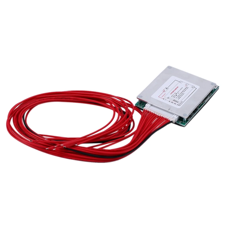 Защитная плата BMS PCB для литий ионного полимерного аккумулятора 14S 52 в 20 А с