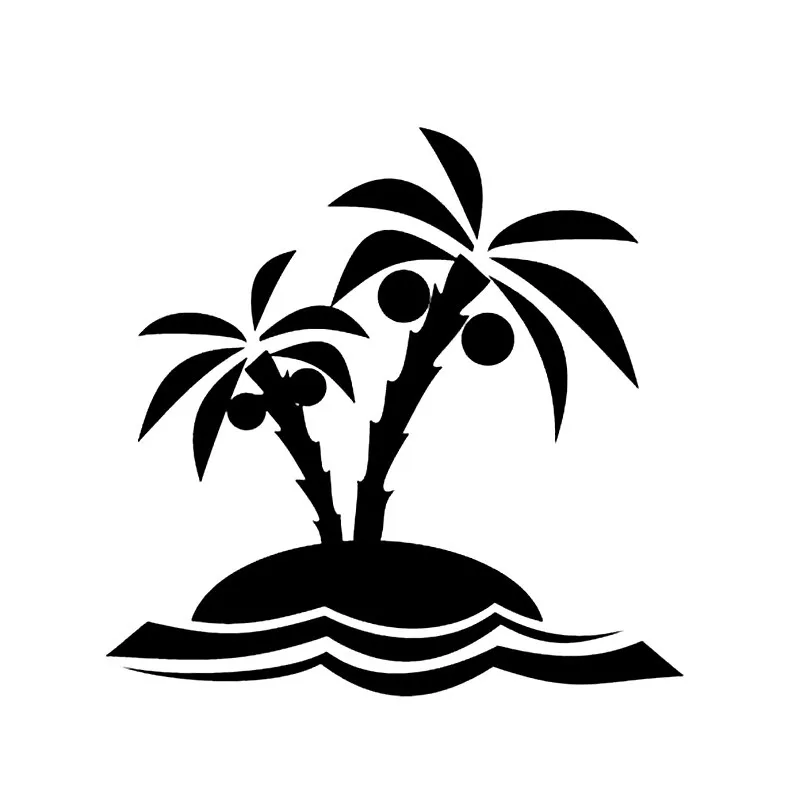 

Искусственная кожа, модное кокосовое дерево, моделирование искусственной кожи, аксессуары, водонепроницаемые креативные наклейки