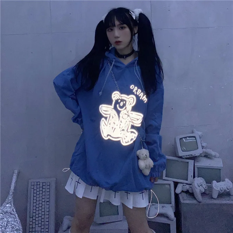 Women Pullovers Autumn Winter Oversized Hoodie Kawaii Clothes Women Sweetshirts Korean Fashion Harajuku Hoodie Streetwear Women