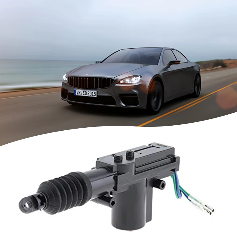 1 шт. Универсальный 2 провода видео телефон двери автомобиля Мощность привод