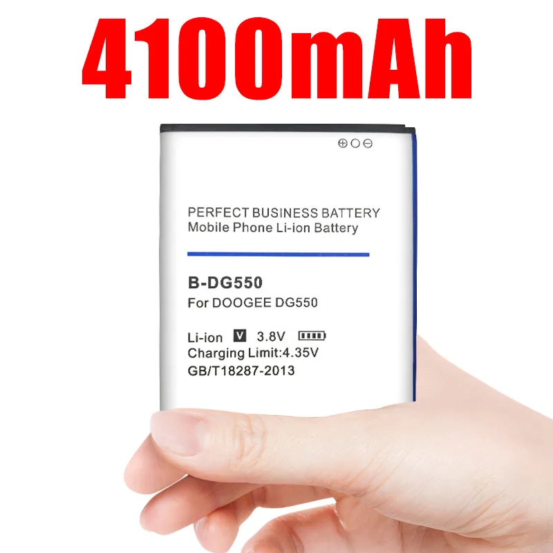 Аккумулятор Для Doogee Dagger DG550 4100 мАч запасные батареи высокого