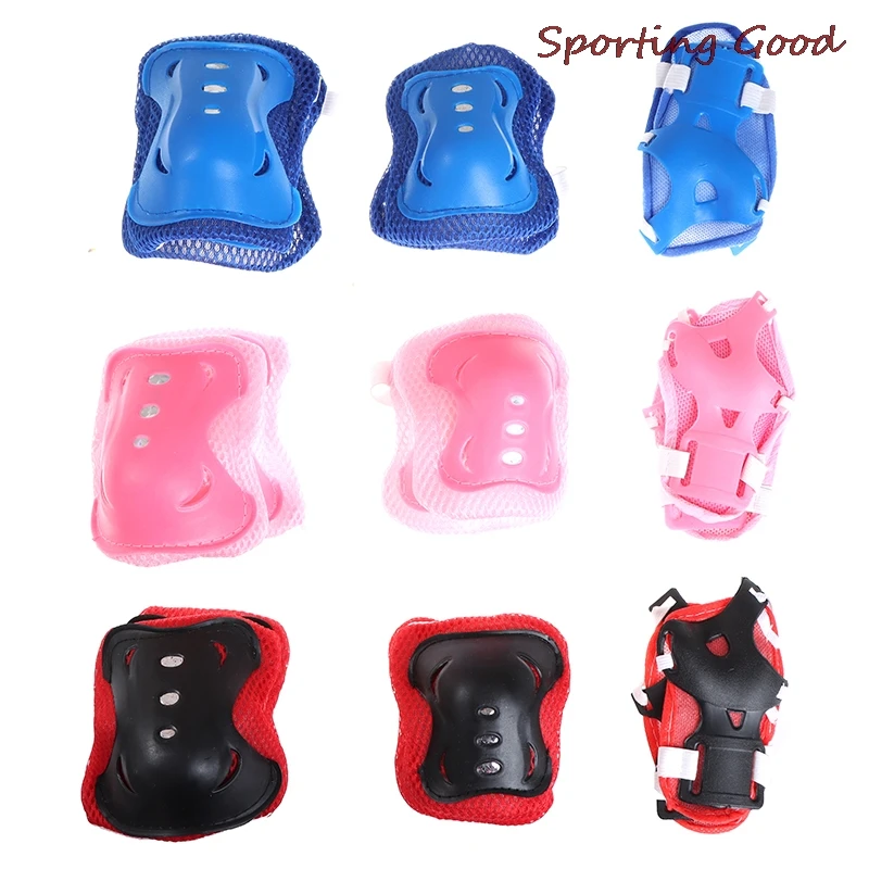 6 шт./компл. Детские Защитные Налокотники для спорта на открытом воздухе