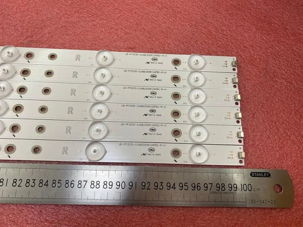Новинка 12 шт./компл. Светодиодная лента для подсветки 50put640 0/60 50PUH6400 50PUF6061 500TT67 V2