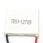 TES1-12705 радиатор, Термоэлектрический охладитель Пельтье, охлаждающая пластина 12 В, 5 А, 30x30 мм, модуль охлаждения