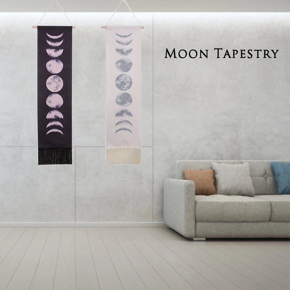 

Abstract Art Moon Phase Tapestry Cute Moon Tapestry Wall Hanging for Bedroom Living Room Decor Boho Home Wall Hangings Decor