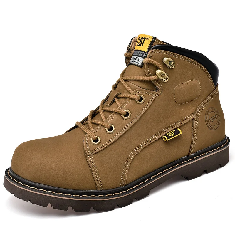 

Martin boots 2021 new high-quality autumn and winter trend boots round toe men's leather high-top men'sboots all-match workshoes