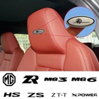 Наклейка для подголовников, значок, наклейка для Морриса гаражей MG 3 5 6 GT Hector HS TF Xpower SV ZR ZS ZT, аксессуары