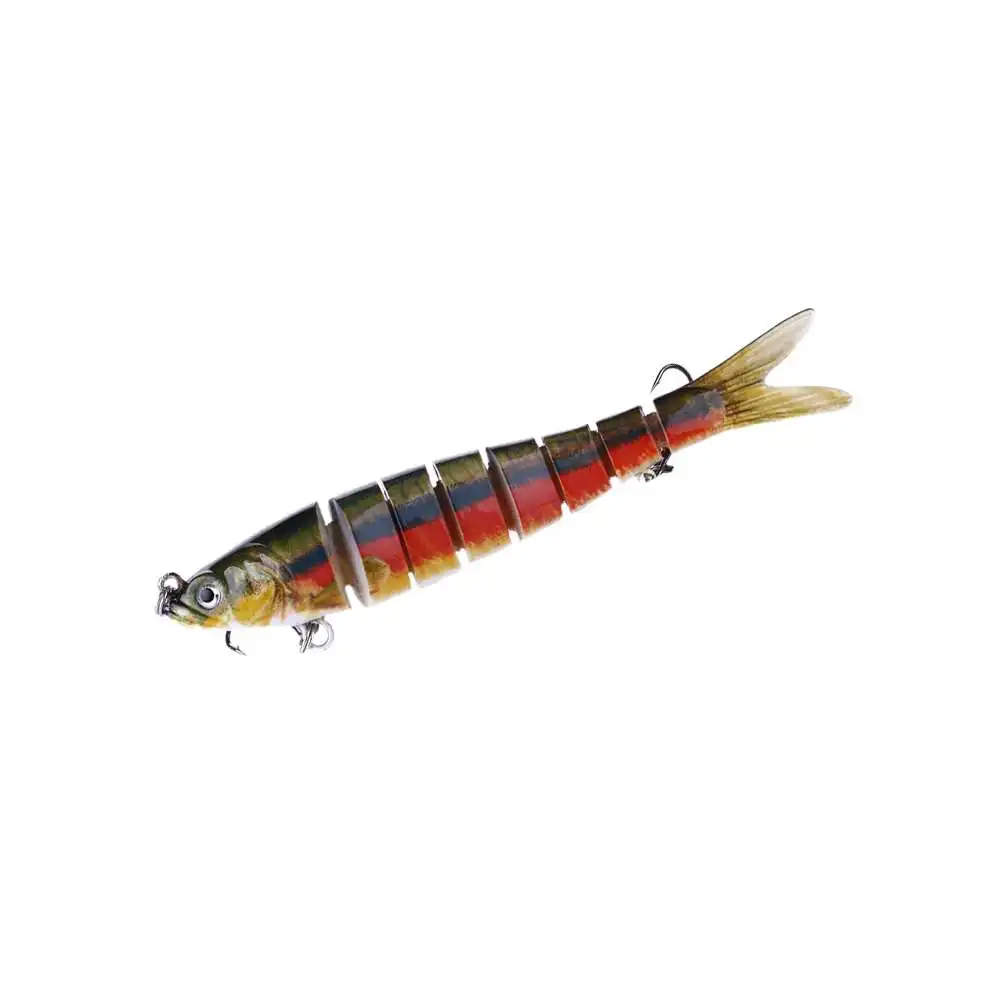 

Luya 8 Section Fishing Bait Sinking Wobblers Fishing Lures Multi Jointed Hard Bait Fishing Tackle For Bass Isca Crankbait