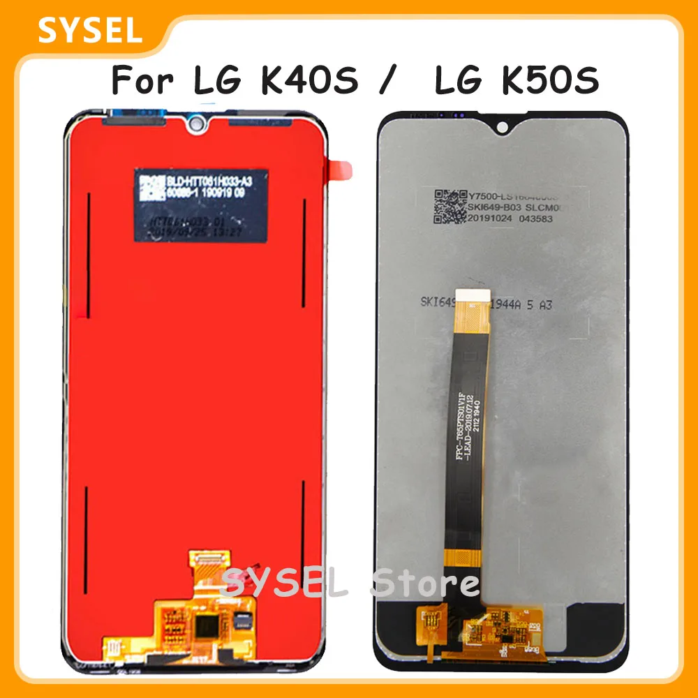 ЖК-дисплей 6 1 дюйма для LG K40S 5 K50S сенсорный экран дигитайзер стеклянная панель в