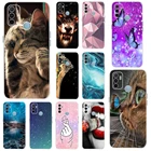 Мягкий силиконовый чехол с милым рисунком кошки для OPPO A53 CPH2127 2020, прозрачный мягкий чехол из ТПУ для OPPO A53s A 53 53s CPH2139, чехол