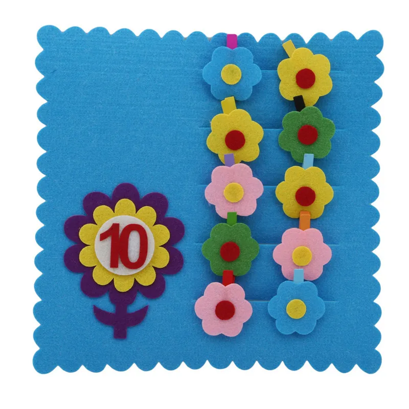 

DIY Teaching Kindergarten Manual Cloth Early Learning Education Toys Montessori Teaching Aids Math Toys