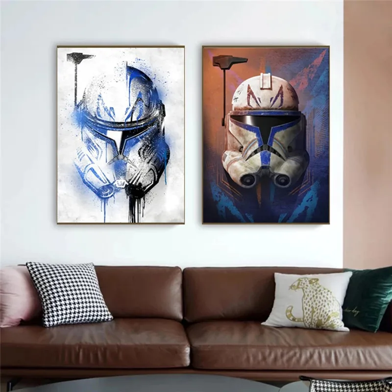 Disney классический фильм Звездные войны холст картина модные плакаты принты