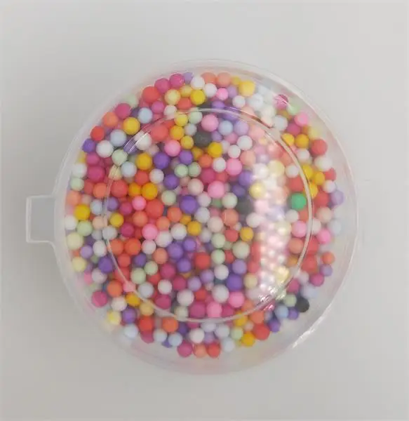 Color bubble ball Пушистый слайм поставки Goo DIY воздушный мягкий глиняный полимерный динамический пенопластовый шар легкий хлопок антистрессовый игровой тесто шпатлевка для детей - Цвет: Color bubble ball