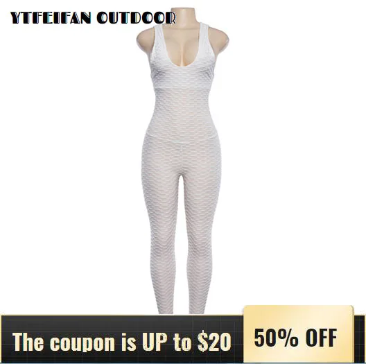 

Active Wear Yoga Sets Women Gym Clothes Women's Sexy Backless Sports Fitness Pants Hip Jumpsuit Gym Clothing Tracksuit