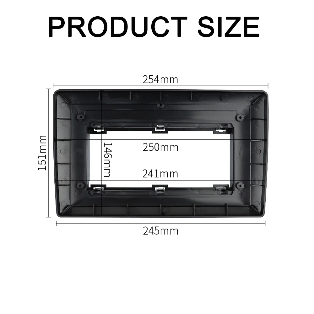 Двойной 2 din 10 1 дюймов радиоприемник CHEVROLET COBALT EQUINOX HHR MALIBU 2004-2012 комплект для