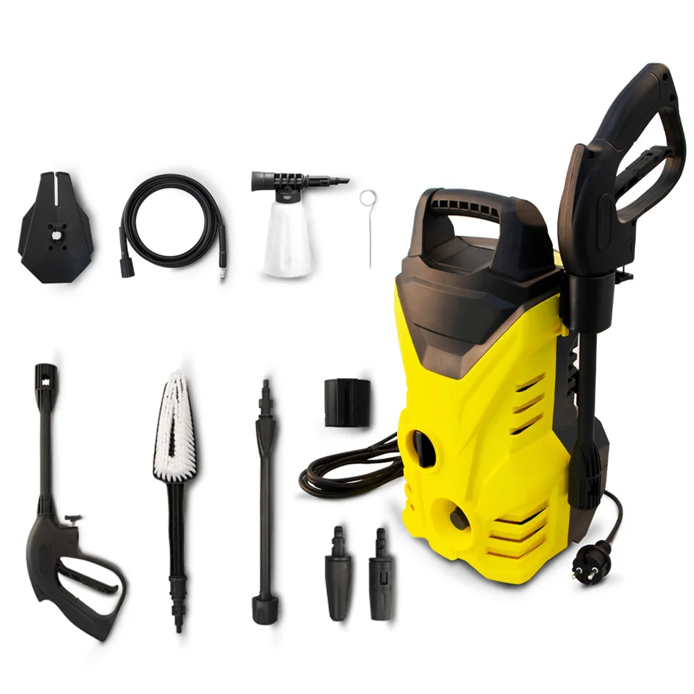Автомойка высокого давления с глиняным стержнем 1600PSI gpm 1400 Вт бутылка для моющего