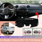 Коврик для защиты приборной панели от светильник, Накладка для приборной панели, настольное покрытие, коврики для Mazda 2 Demio 2007-2014 DE Mazda2