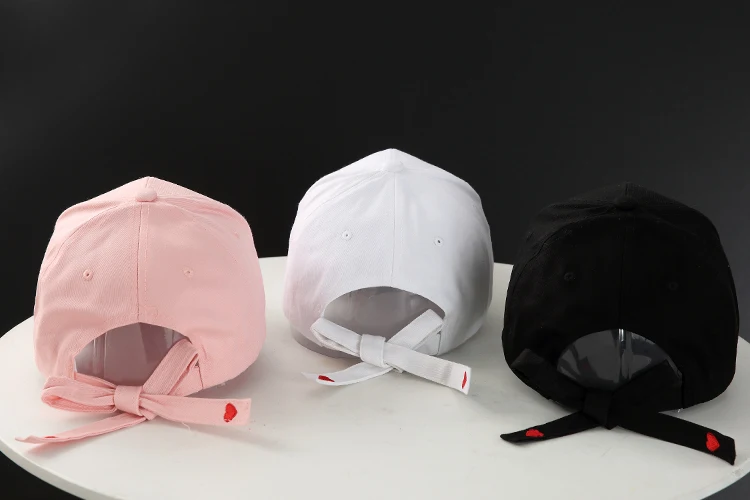 

Fashion Korean Japanese Style Harajuku Heart Baseball Cap Women Girls Summer Snapback Caps Female Trucker Hats Sunshade Dad Hat