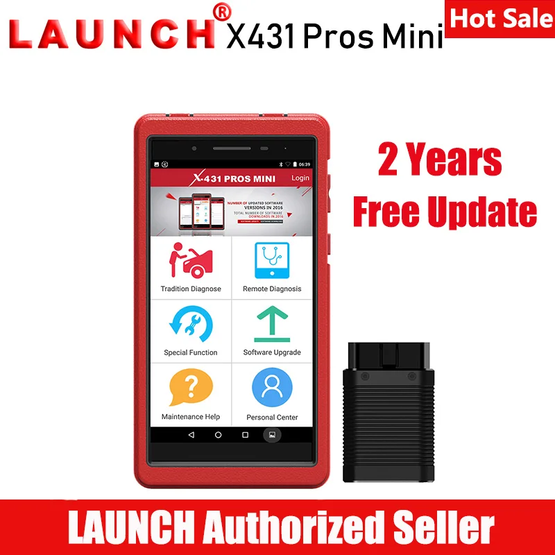Оригинальный Launch X431 Pros мини автомобильный диагностический инструмент