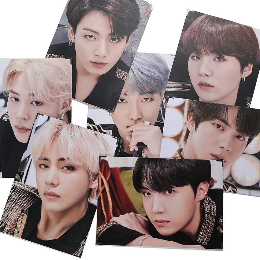 KPOP Bangtan Boys Love Yourself Japan Edition Same Photo Frames Speak Yourself Photos Fans Gifts Collections