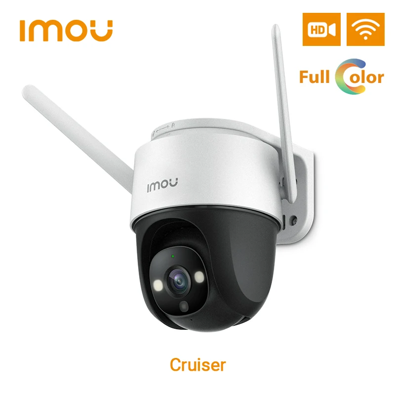 Сетевой видеорегистратор Dahua Imou Cruiser IPC-S22FP Wi-Fi Камера PTZ наружная IP67 всепогодный аудио Запись Камера AI обнаружения человека Камера - изображение