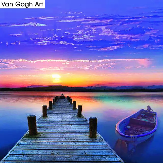 5D DIY алмазная живопись пейзаж полная Алмазная вышивка красивый мозаика картина