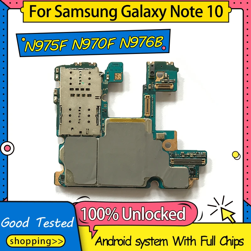 Разблокирован для Сань Син Galaxy Note 10 N975F/FD N970F/FD N975U N976B Материнская плата поддержка