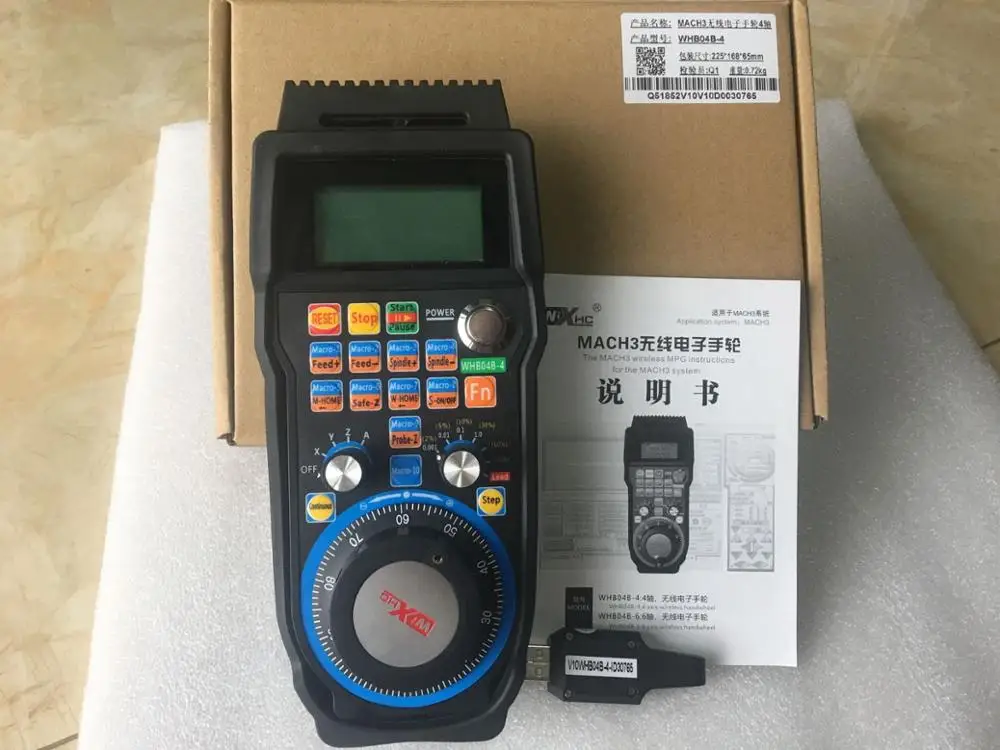 Бесплатная доставка Новый беспроводной USB MPG подвесной маховик Mach3 для ЧПУ Mac.Mach 3 4