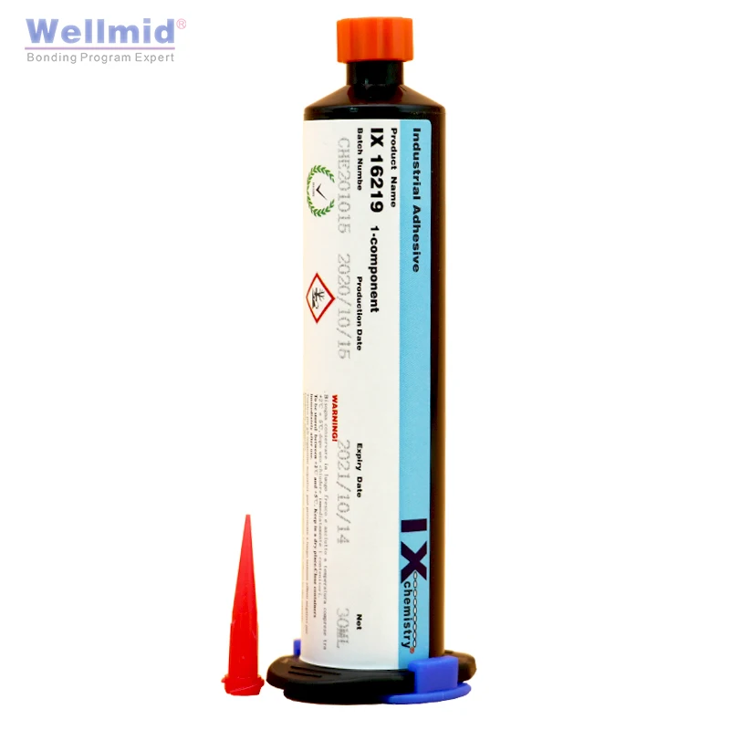 Клей для УФ-отверждения кристально прозрачный твердый полимерный клей