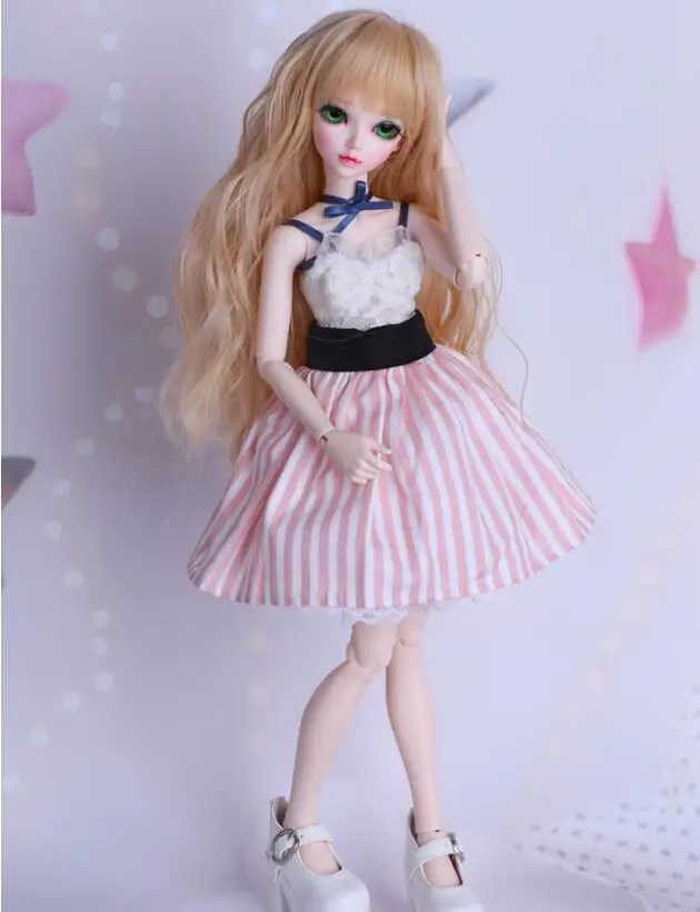 

Симпатичная одежда для шарнирных кукол 1/3, 1/4, полный комплект, вы можете отправить носки