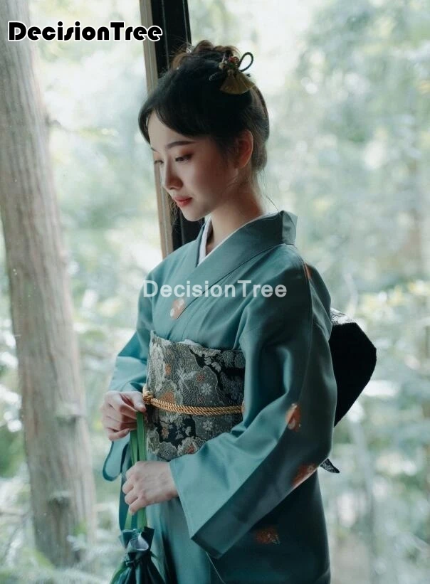 2021 в японском стиле кимоно женское платье haori yukata kawaii для девочек винтажные