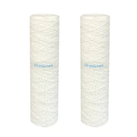 10 x 2 5 20 micron string wound sediment filter cartridge replacement for any 10 inch ro unit