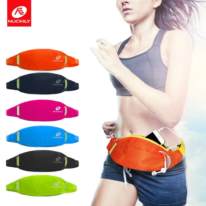 NUCKILY спортивная сумка для бега поясная портативная Водонепроницаемая