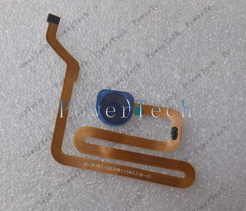 Гибкий кабель для датчика отпечатков пальцев ulefone power 6 с черной/синей/красной