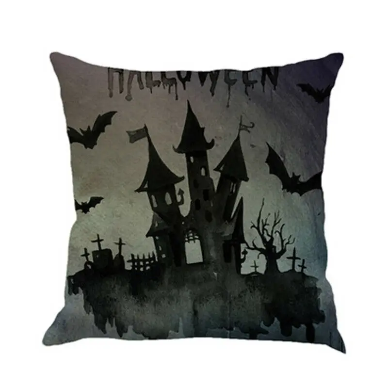 Новая мода Хэллоуин Подушка с изображением тыквы крышка диван Чехол гостиная