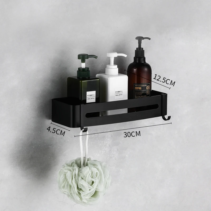 Полки для ванной комнаты алюминиевая полка 1/2/3 уровневая комбинированная