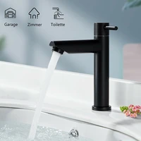 g12 thread black kitchen sink faucet stainless steel washbasin faucets water tap for kitchen bathroom basin sink faucet tap