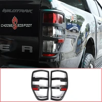 for 2012 2020 ford ranger t6 t7 t8 rear fog lamp protective cover decorative frame automobile exterior decoration accessories