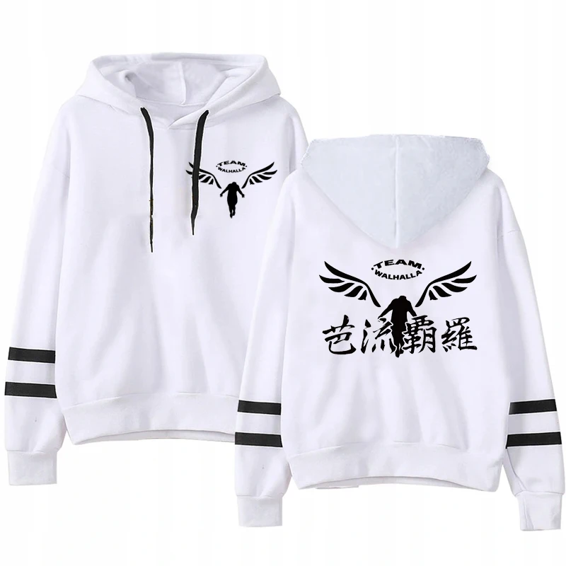 

Anime Gambar Valhalla Tokyo Revengers Kawaii Hoodie Aesthetic Pocket Casual Loose Sweatshirts Anime Tokyo Revengers Tops Moletom