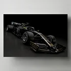 Современные художественные картины на холсте ФОРМУЛА F1 Black Haas VF-19 F1 картина на стену гоночных автомобилей Декор для гостиной плакаты и принты