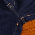 GT-0003 прочтите описание! Необработанные потертые облегающие джинсы цвета индиго, 12 унций