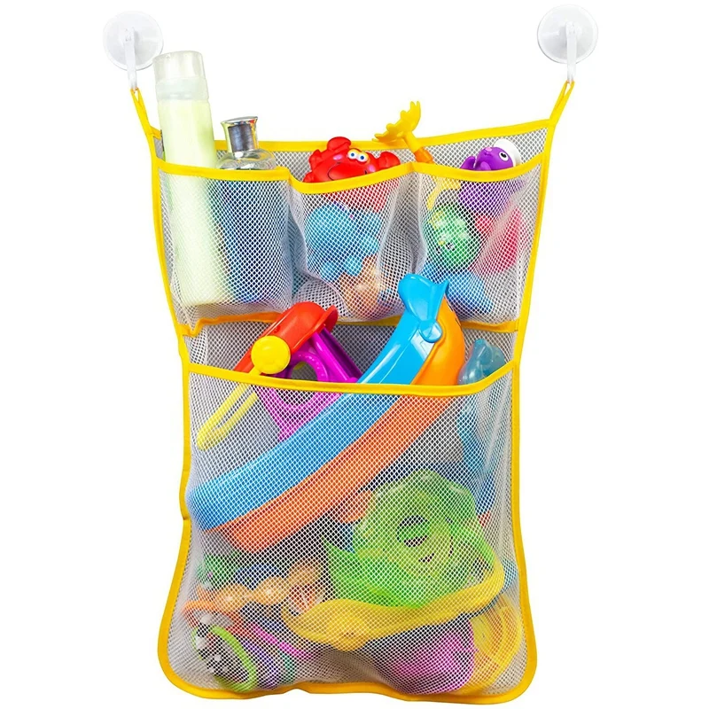 Детская игрушка для ванны или душ сумка хранения часы с чашкой на присоске ванной