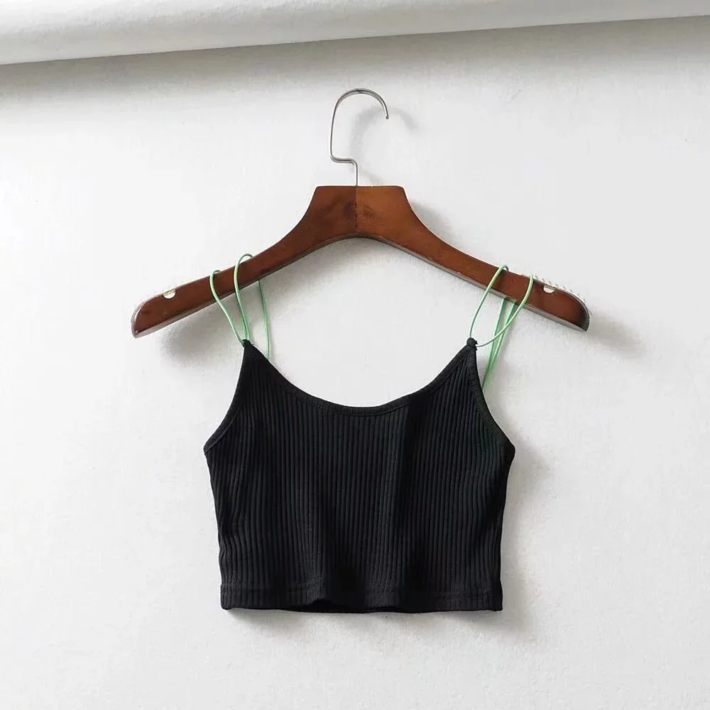 

Women's Pink Clothing Breathable Women's Tube Top Sexy Slim Fit Traf Crop Top Women Comfortable Female Y2k T-Shirt Kpytomoa Tops