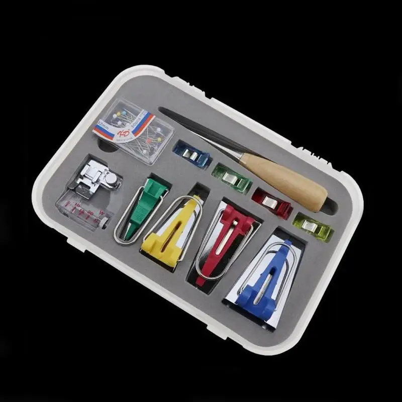 12 шт./компл. набор для обвязки ткани инструментов шитья и квилтинга|Швейные