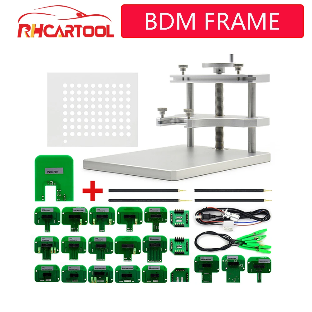 22 шт. BDM зонд адаптеры ЭБУ рампы для KESS KTAG BDM100/CMD100/FGTECH V54 Led BDM рамки полный набор ЭКЮ программист